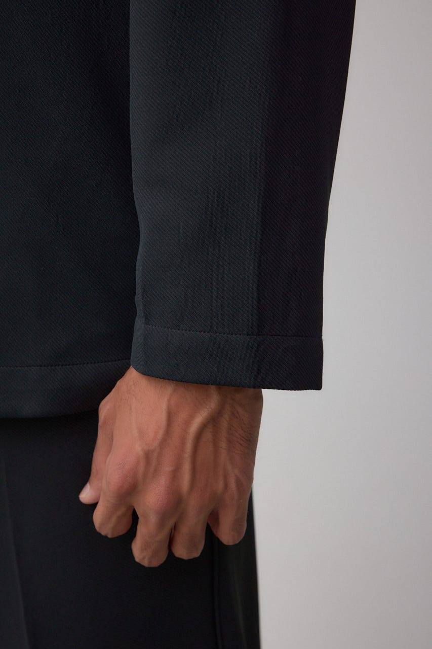 メランジツイルテーラードジャケット BLK M