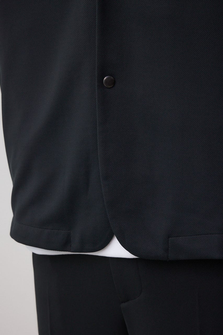 メランジツイルテーラードジャケット BLK M