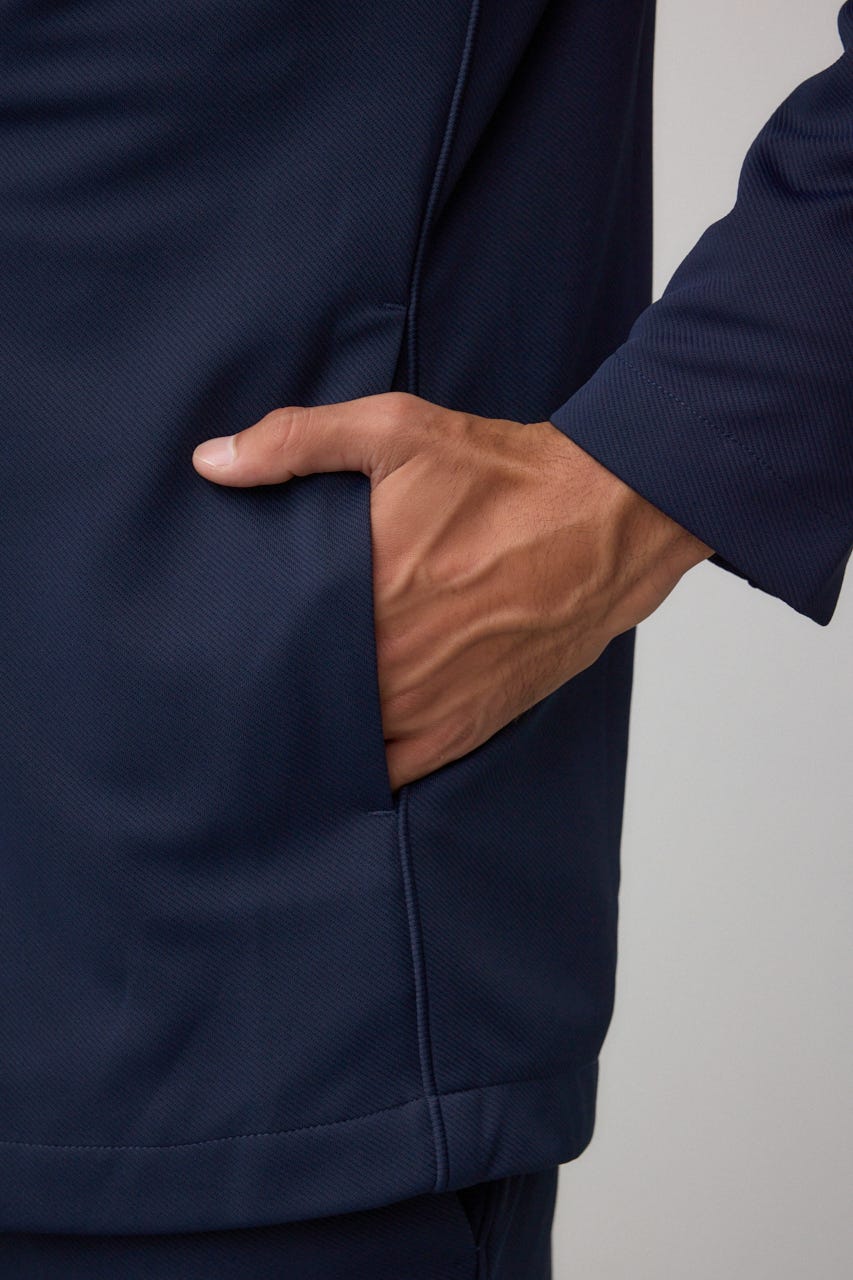 メランジツイルテーラードジャケット D/NVY M