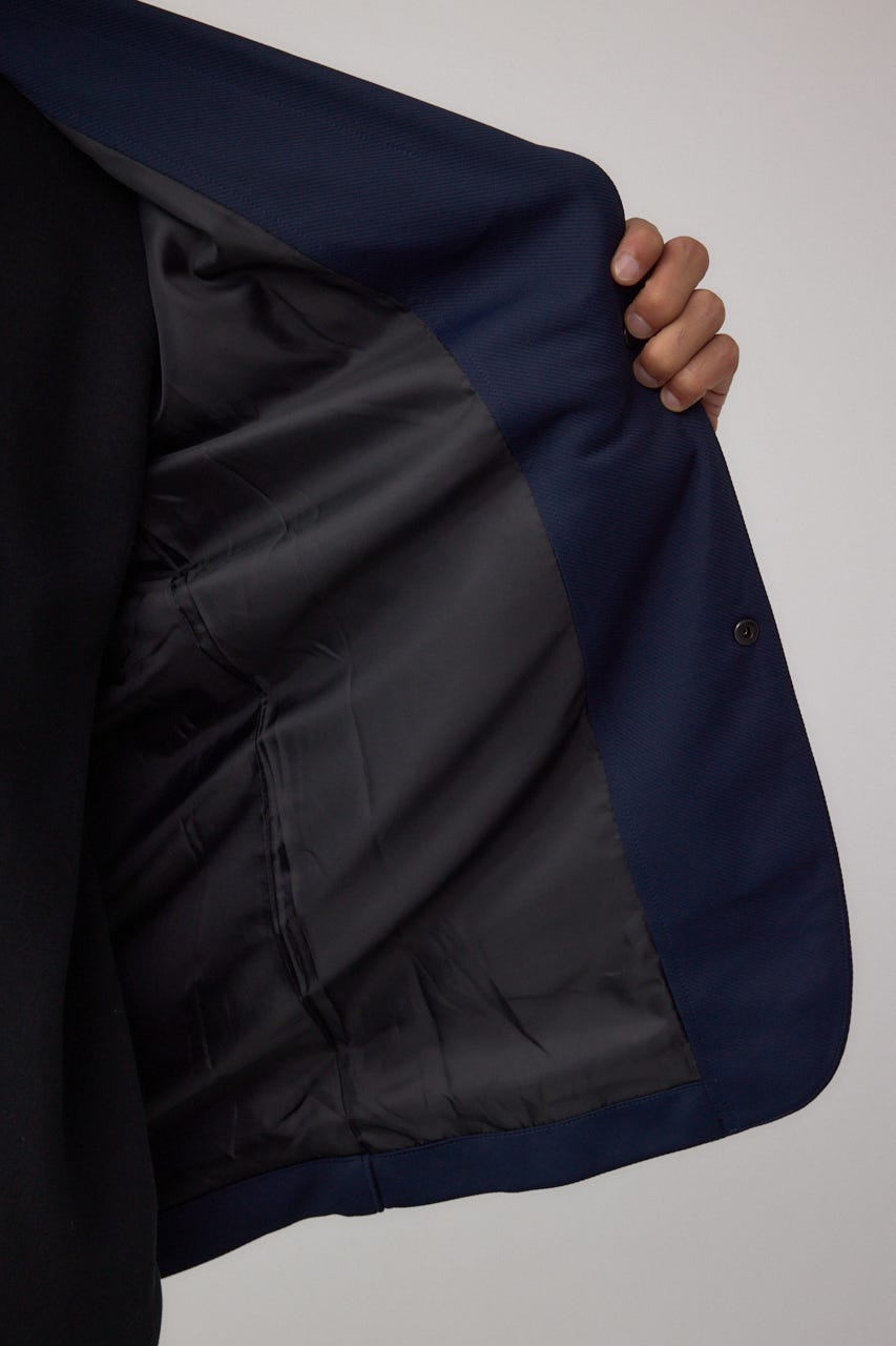 メランジツイルテーラードジャケット D/NVY M