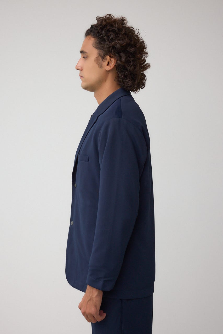 メランジツイルテーラードジャケット D/NVY M