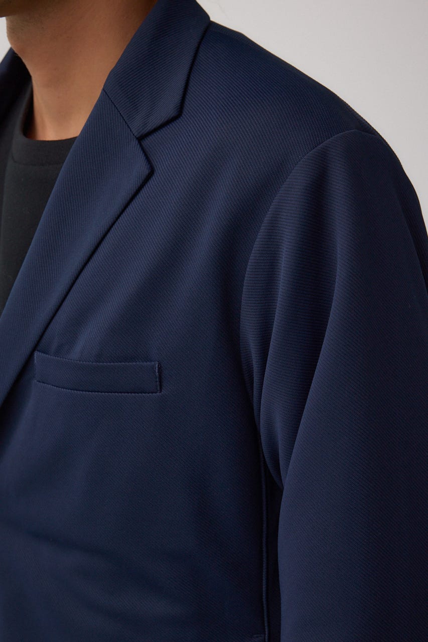 メランジツイルテーラードジャケット D/NVY M