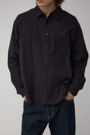 ベーシックレースラインシャツ