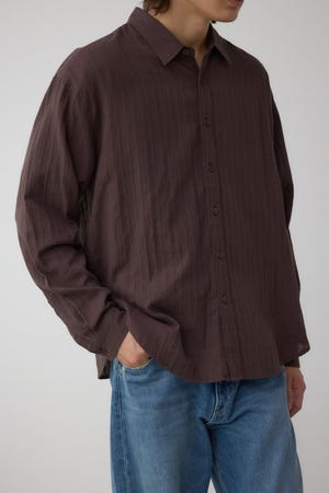 ベーシックレースラインシャツ