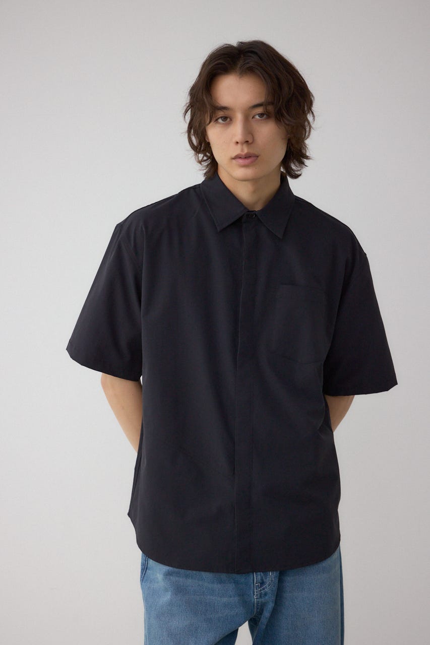 C. Brumes vintage シーブリュームス 半袖 シャツ ポリシャツ 60s Vintage Sears Short Sleeve Chambray Shirt 半袖