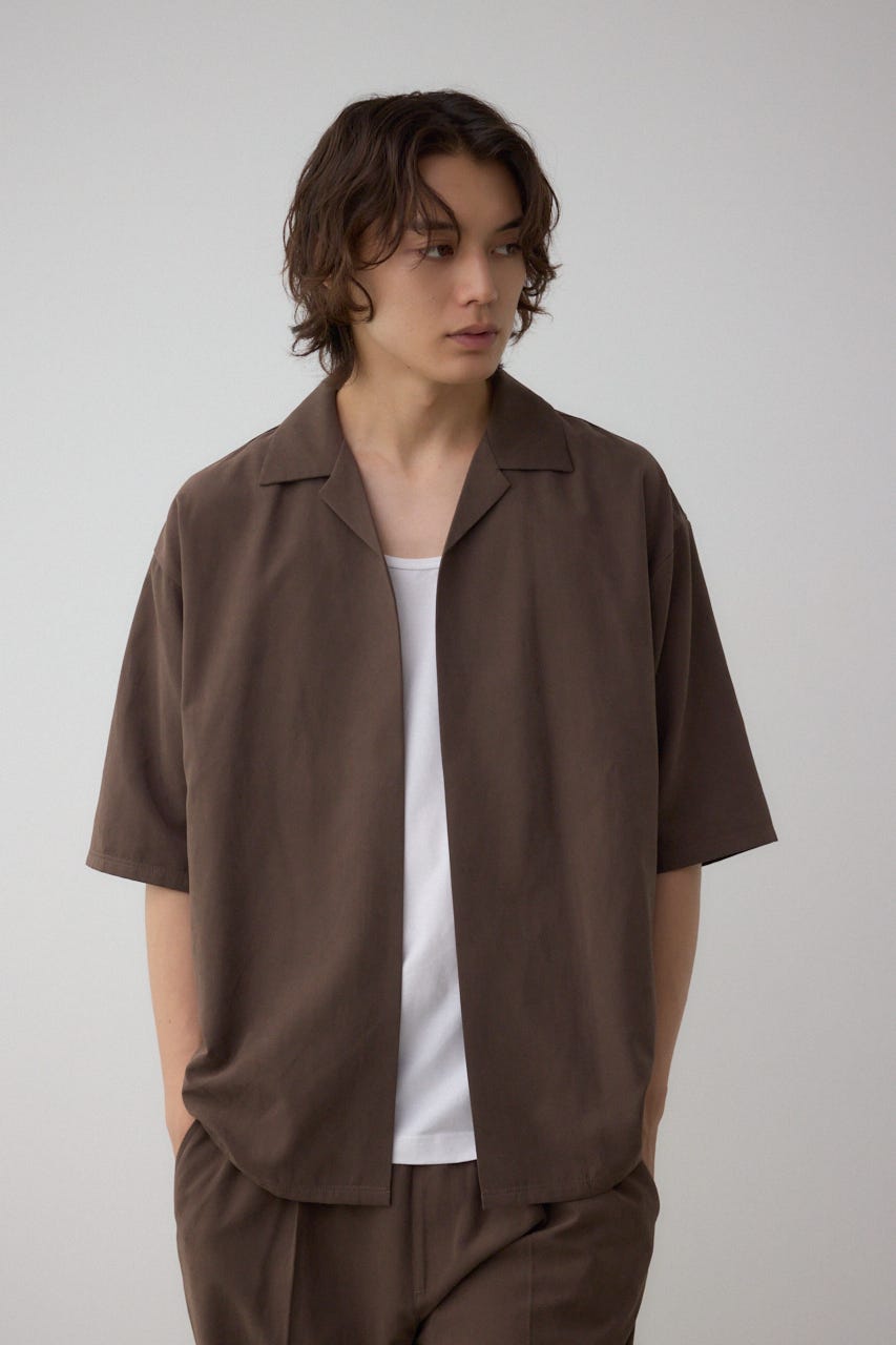 AZUL BY MOUSSY | C/Tフェイクスウェードセットアップ (シャツ