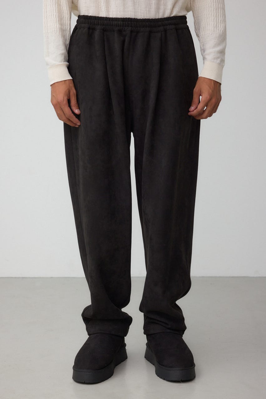 【即購入可】 ディアスキン スエード ブラウン パンツ 即購入可】 ディアスキン スエード ブラウン パンツ