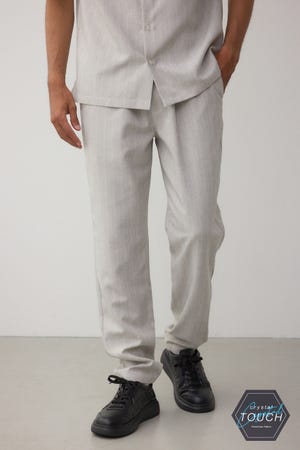 C/Tストライプリラックスパンツ