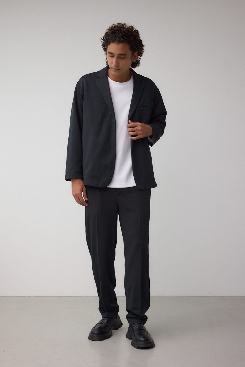 メランジツイルスラックス BLK M