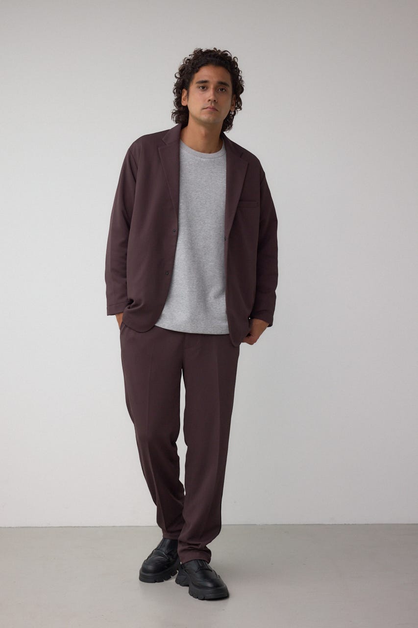 メランジツイルスラックス D/BRN M