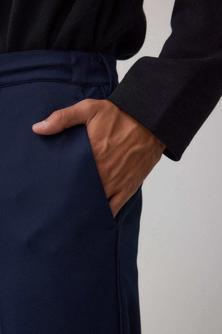 メランジツイルスラックス D/NVY M