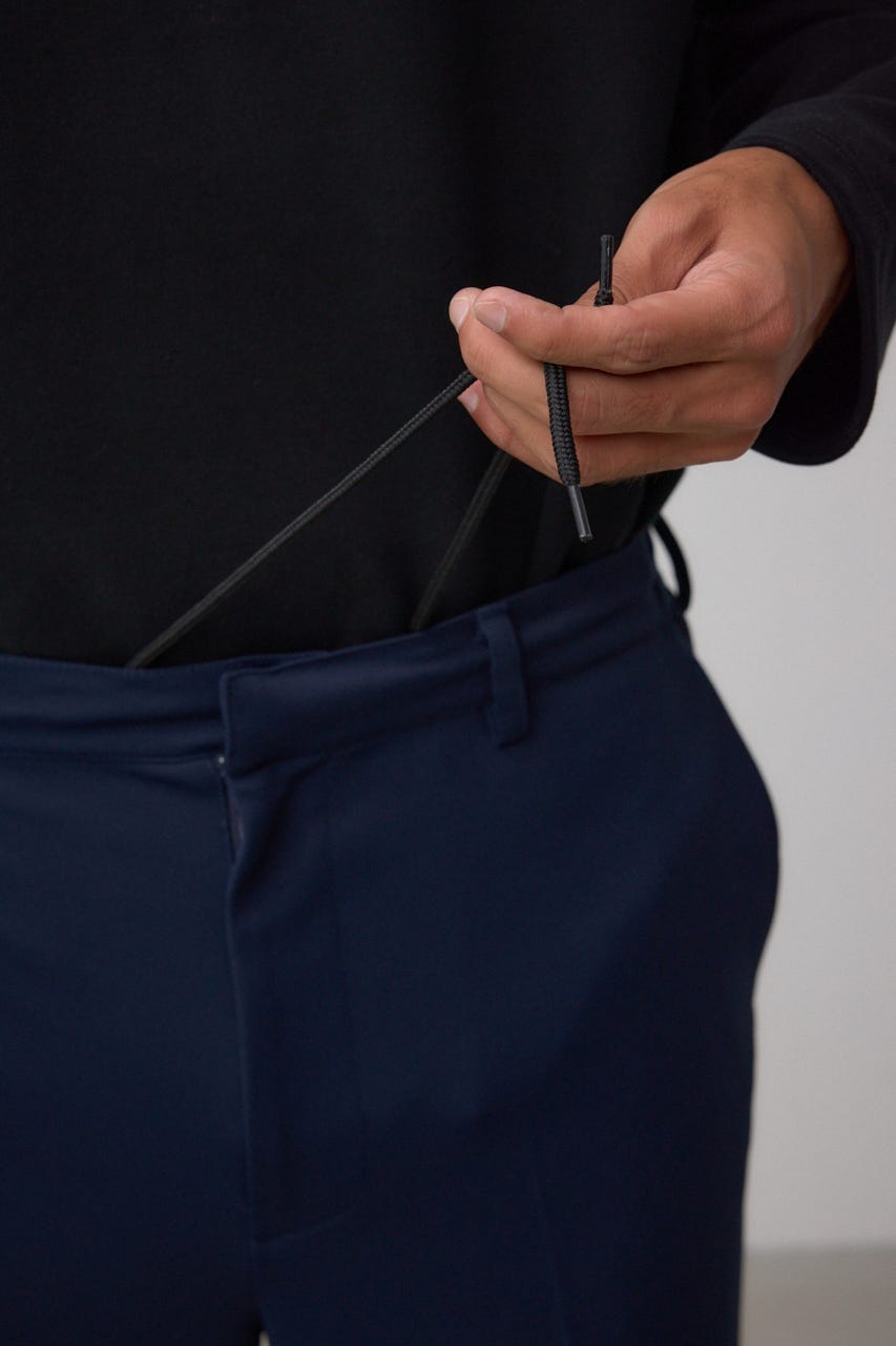 メランジツイルスラックス D/NVY M