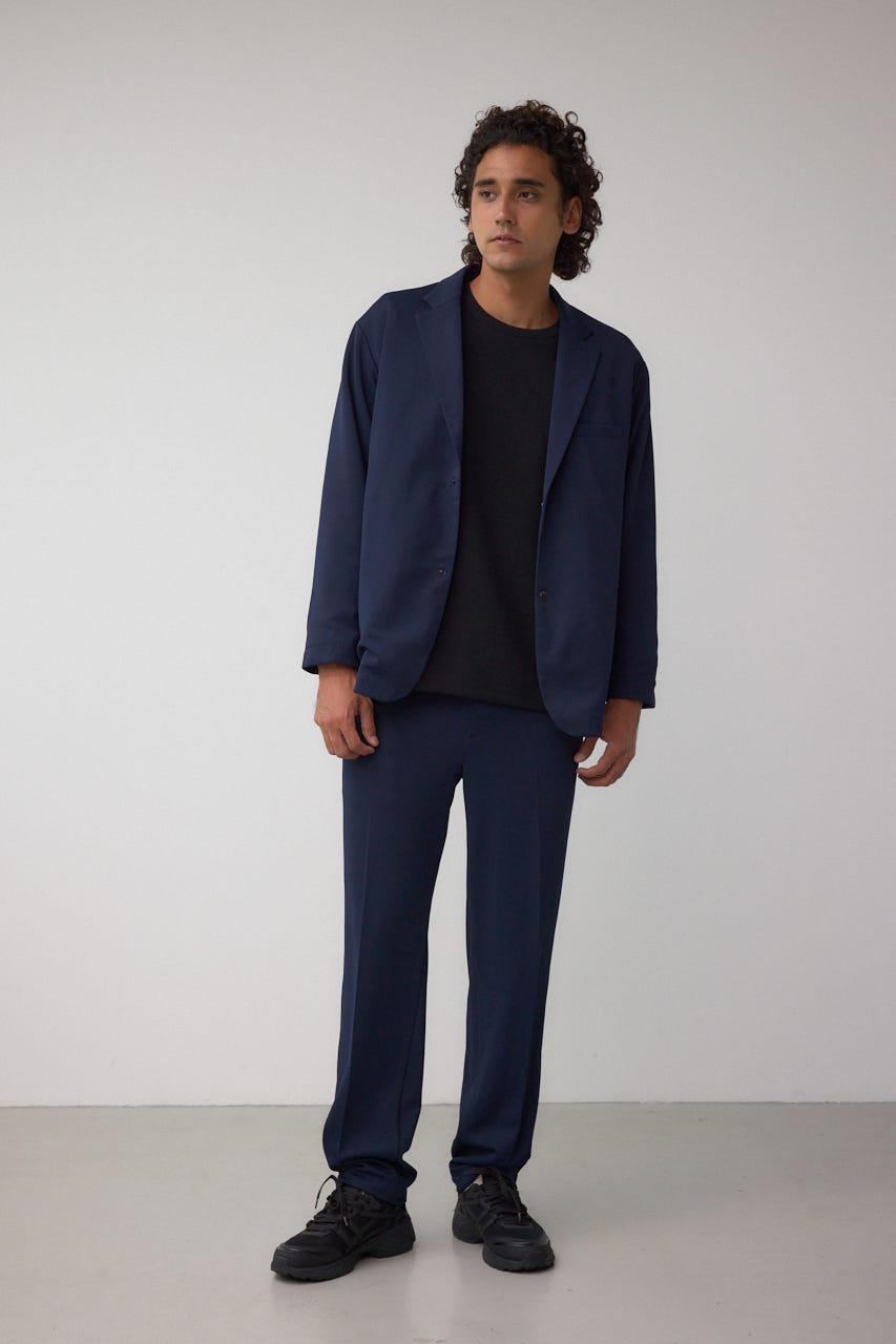 メランジツイルスラックス D/NVY M