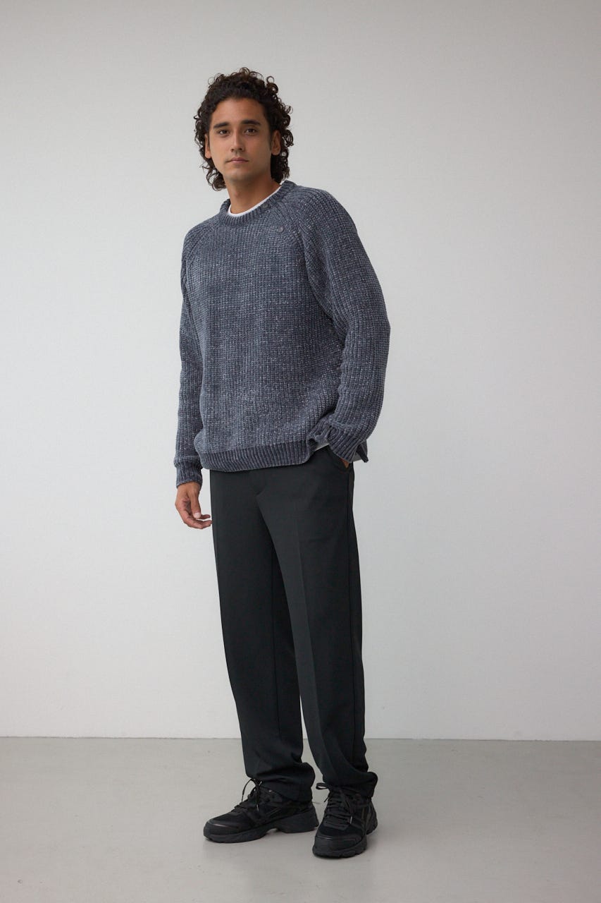 メランジツイルスラックス D/NVY M