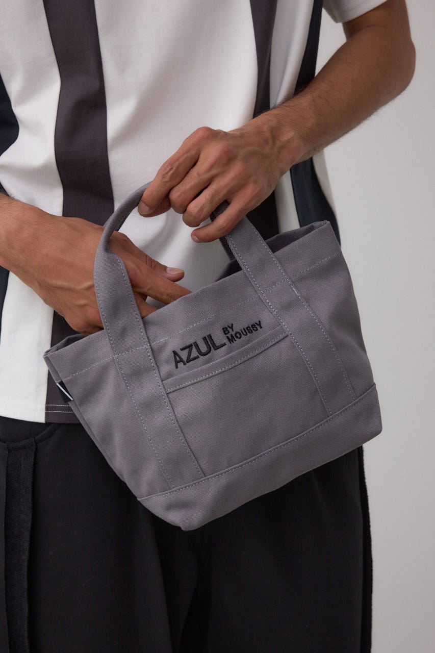 AZUL BY MOUSSY | ロゴ刺繍ミニトートバック (すべて ) |SHEL