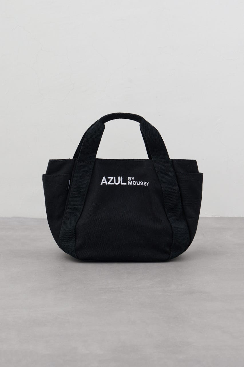 AZUL by moussy キャンバストートバッグ ブラック 新品 ラスト1点 AZUL BY MOUSSY トートバッグ CANVAS TOTE BAG/AZULキャンバス