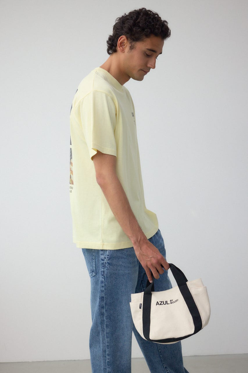 氣志團博2013 AZUL by moussy  トート  希少 AZUL BY MOUSSY | 総柄ロゴミニトートバッグ (すべて ) |SHEL