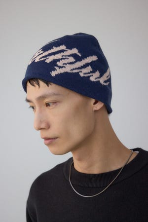 LOGOデザインニット帽