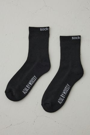 ロゴジャガードミドルソックス