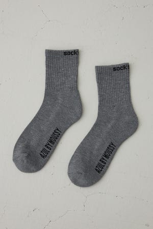 ロゴジャガードミドルソックス