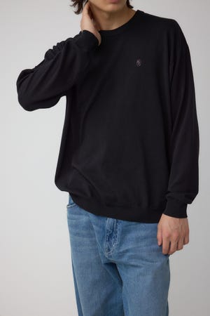 格上げ コンフォータブルクルーネックニット