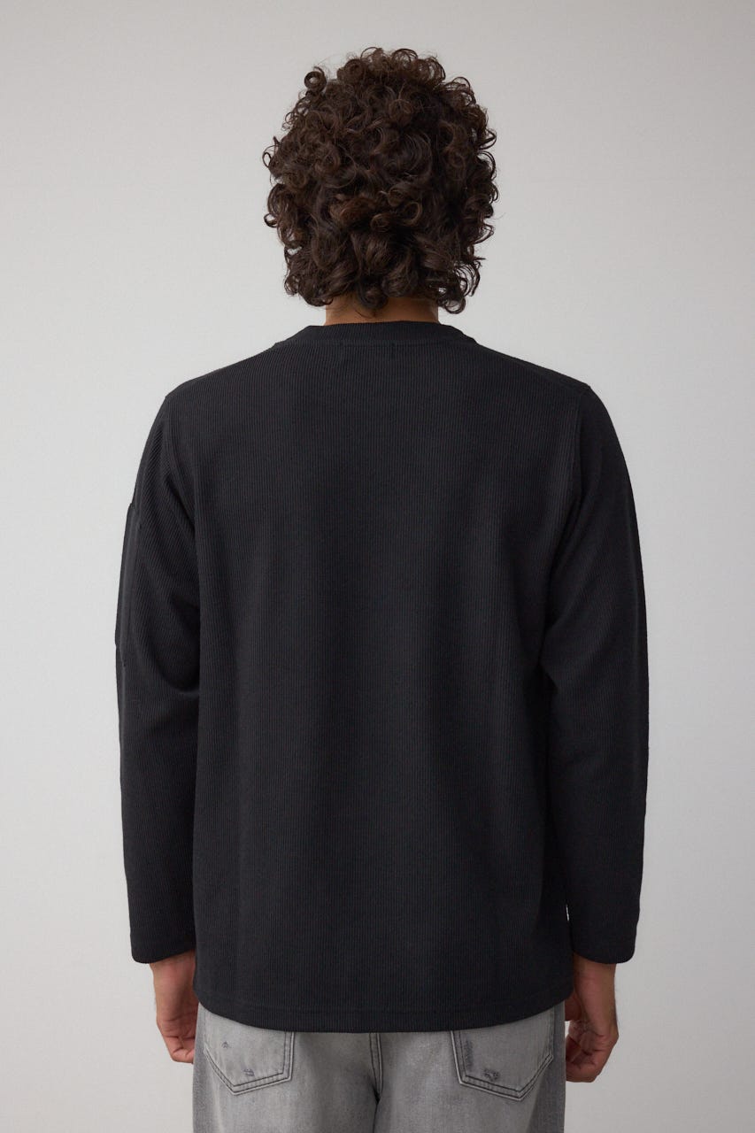 PLEATSPLEASE　濃紺　ノーカラー・長袖・トップス ウィメンズ／トップス／トップ – isseymiyake.com