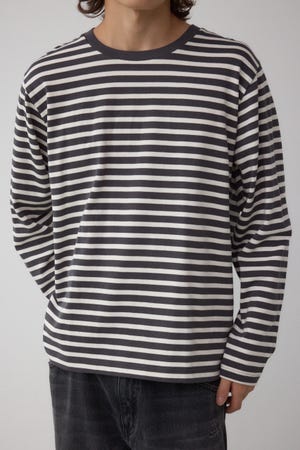 引き揃え天竺長袖トップス