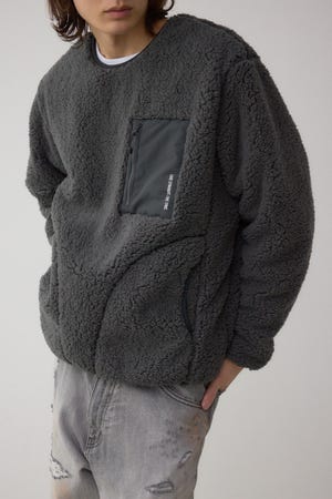 シープボア防風トップス