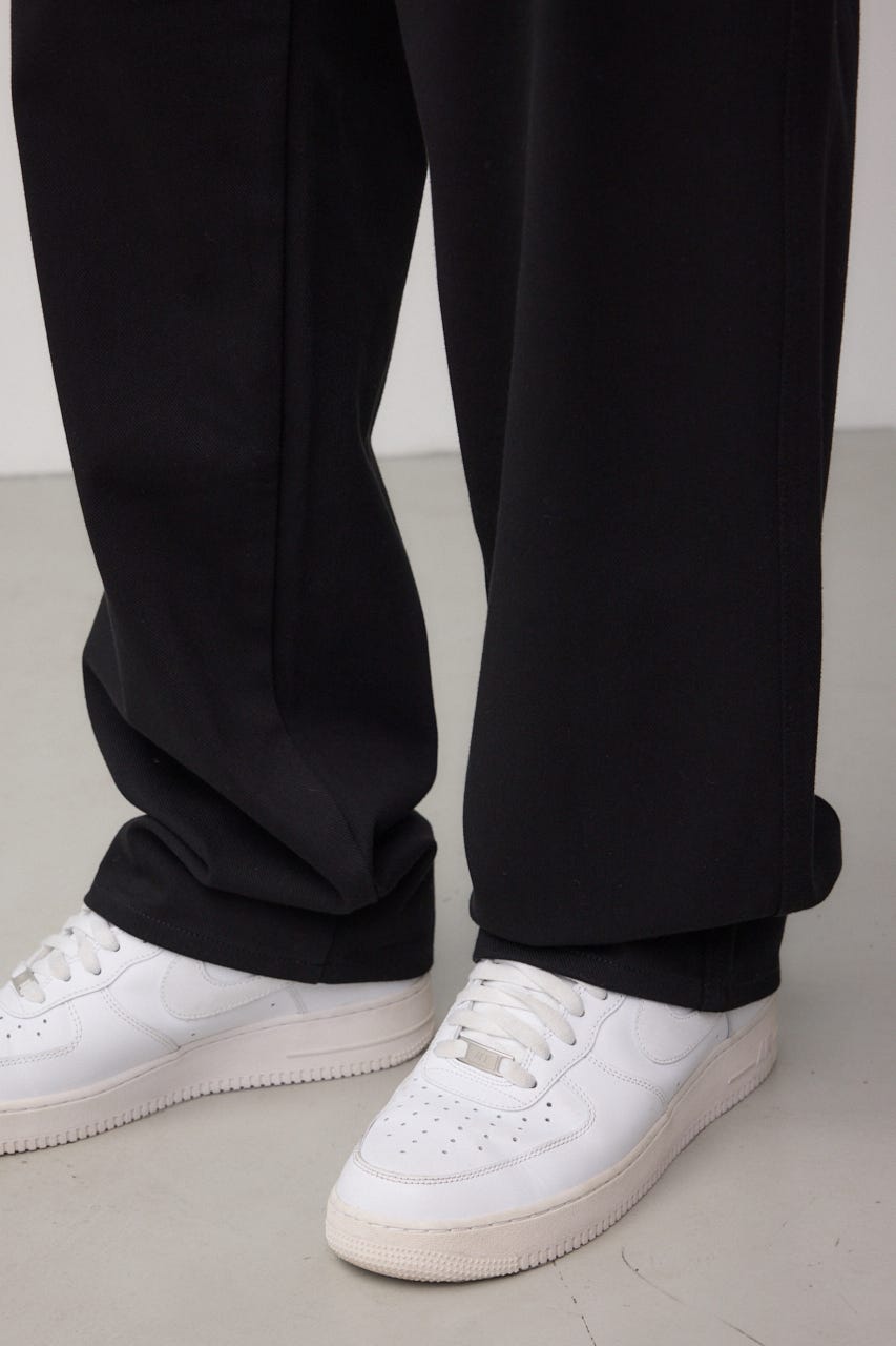 EASY ACTIONワイドパンツ BLK L