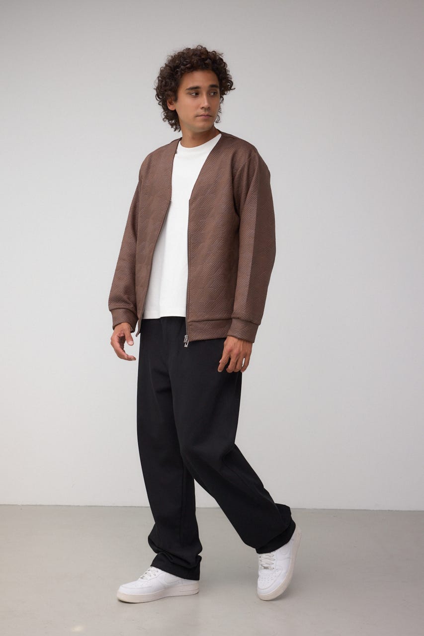 EASY ACTIONワイドパンツ BLK L