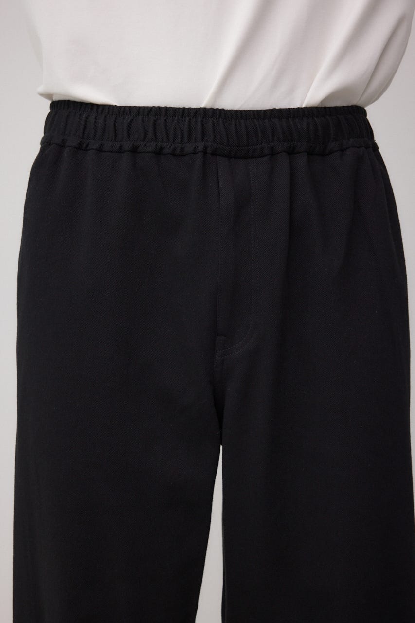 EASY ACTIONワイドパンツ BLK L