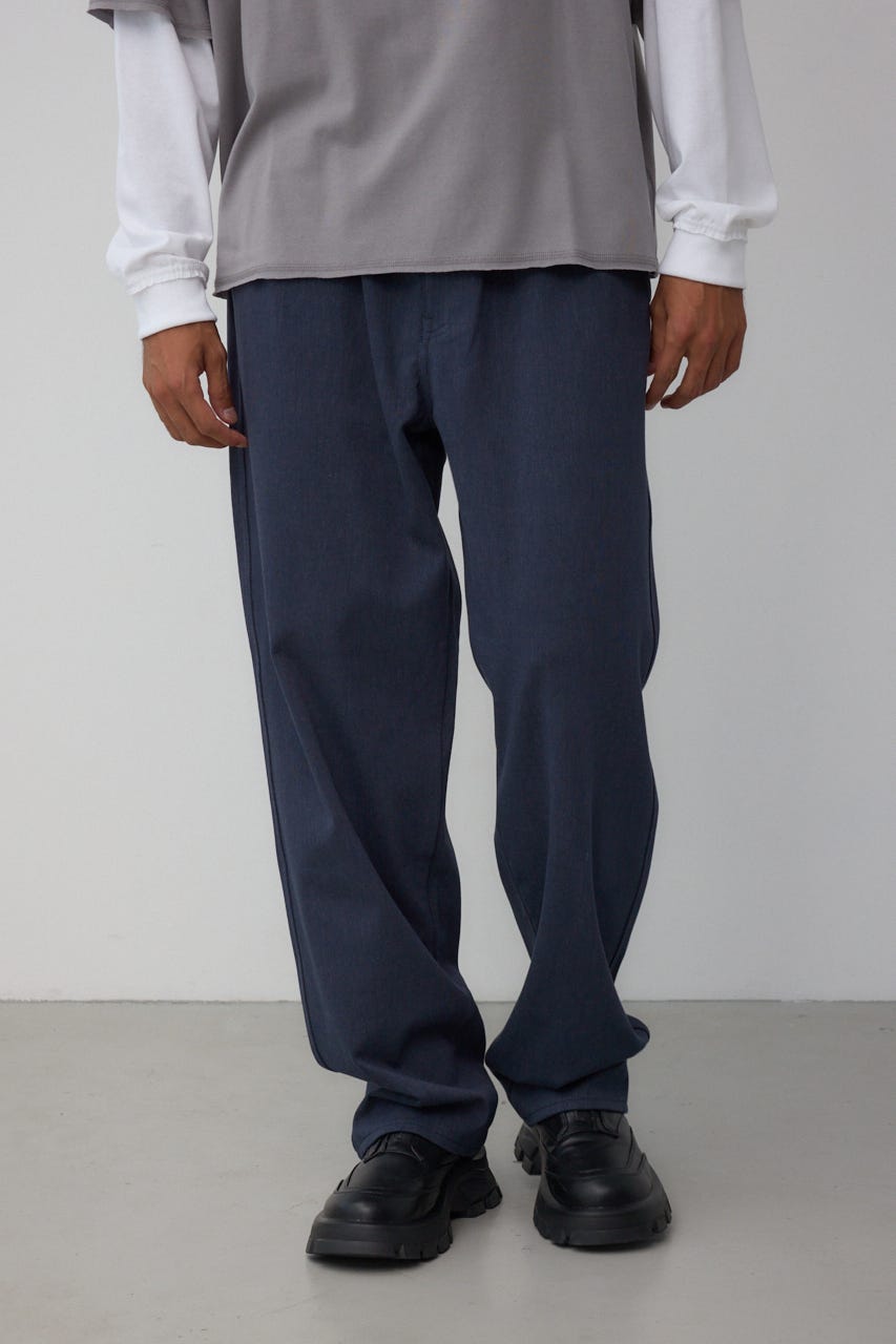 EASY ACTIONワイドパンツ D/NVY L