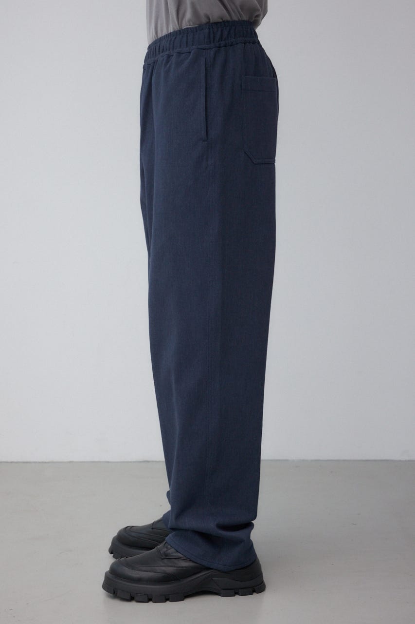 EASY ACTIONワイドパンツ D/NVY L