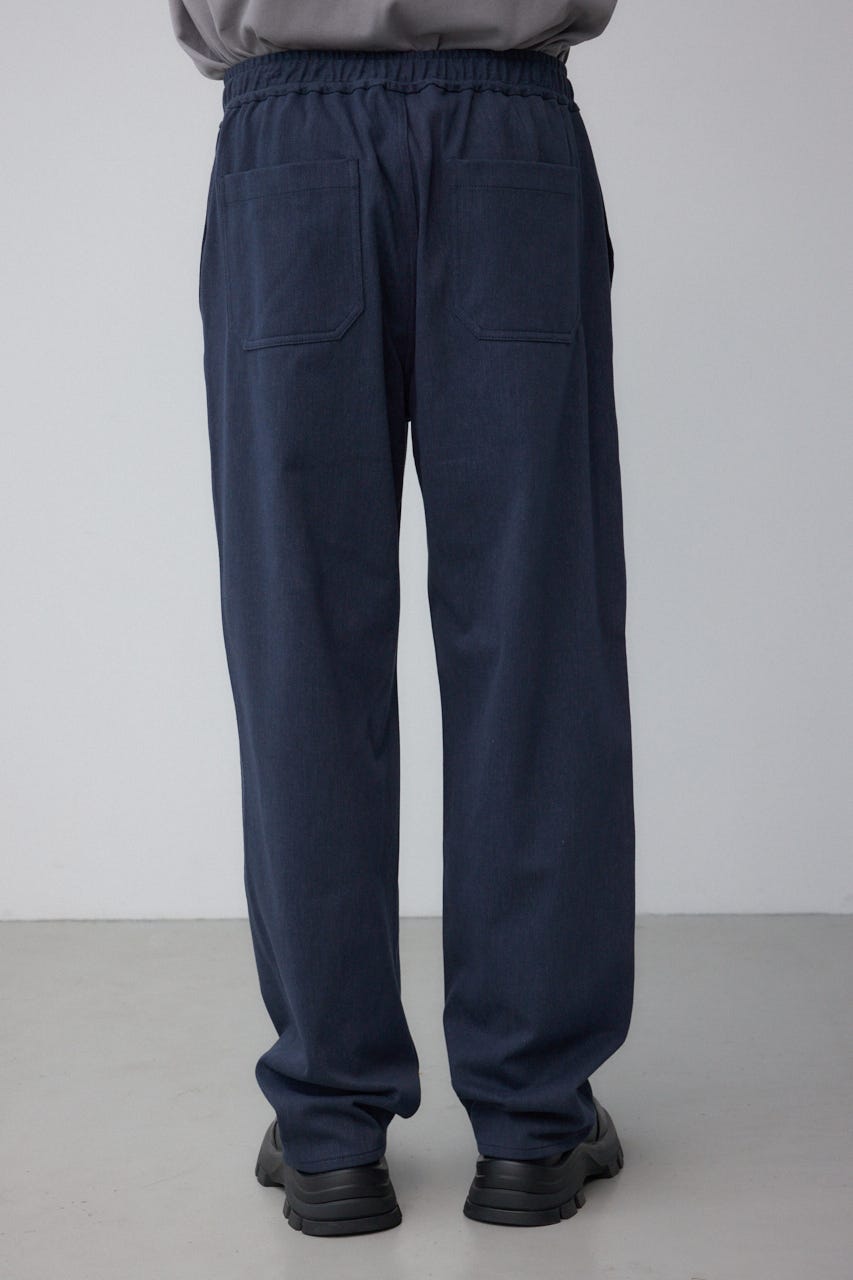 EASY ACTIONワイドパンツ D/NVY L