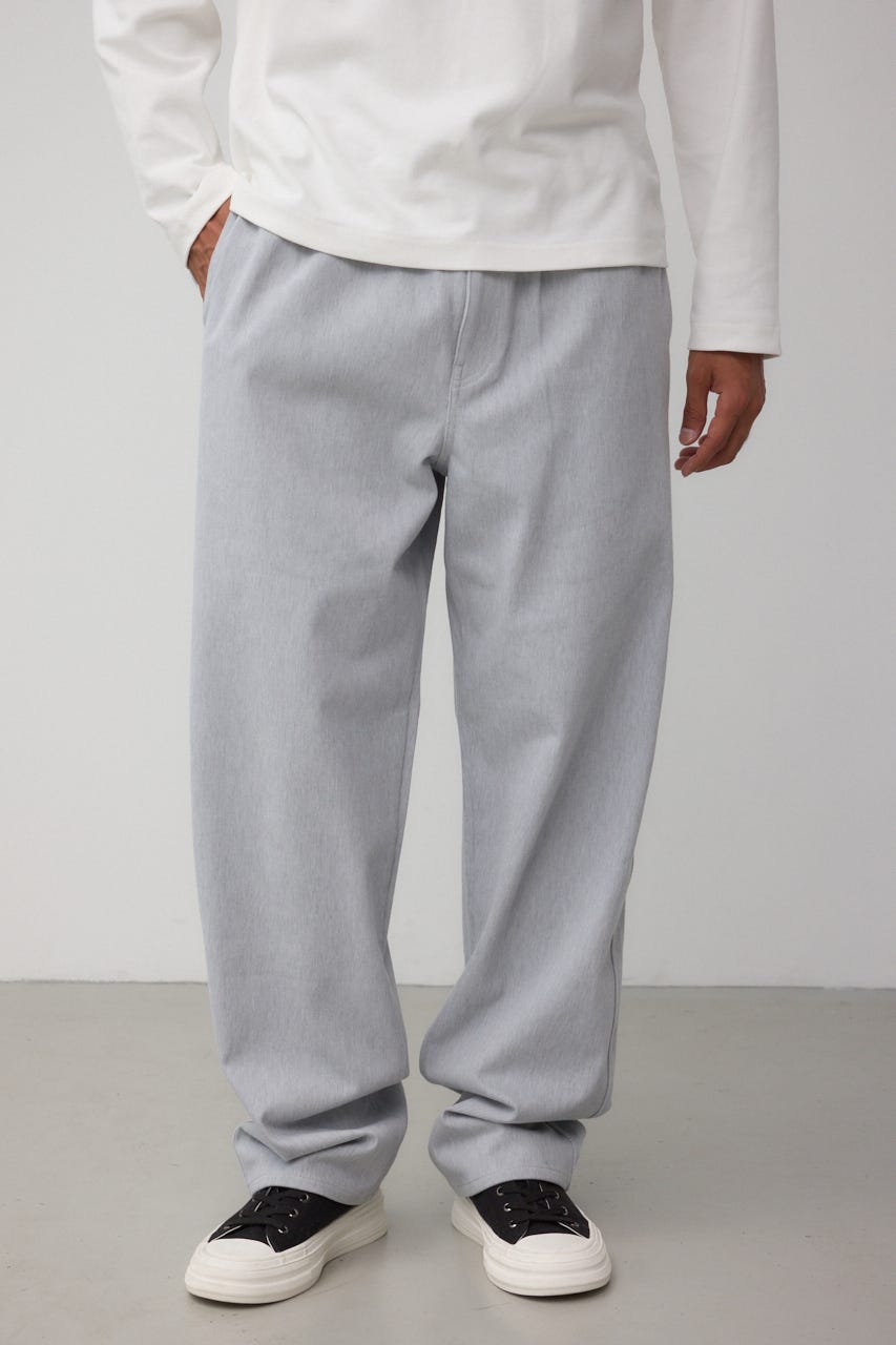 EASY ACTIONワイドパンツ T.GRY L