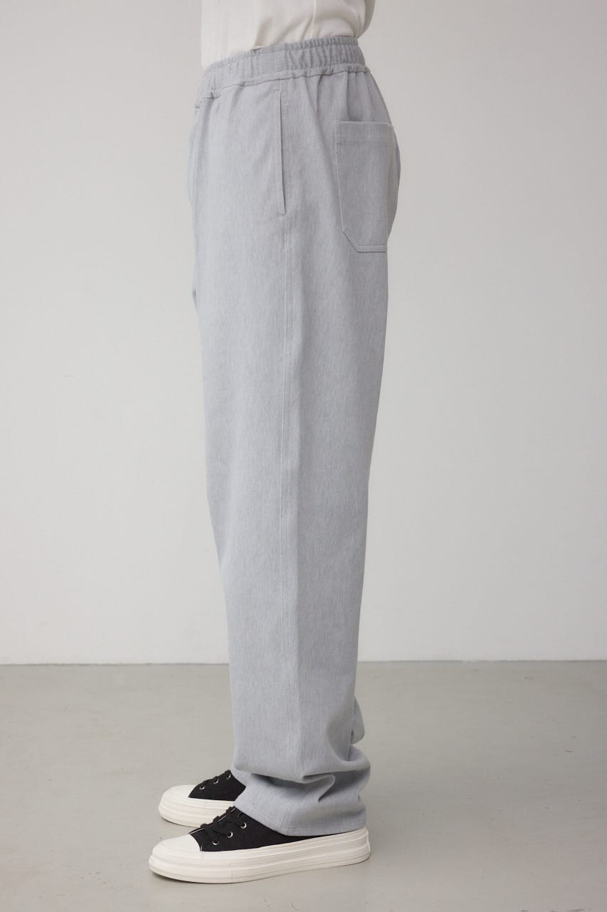 EASY ACTIONワイドパンツ T.GRY L