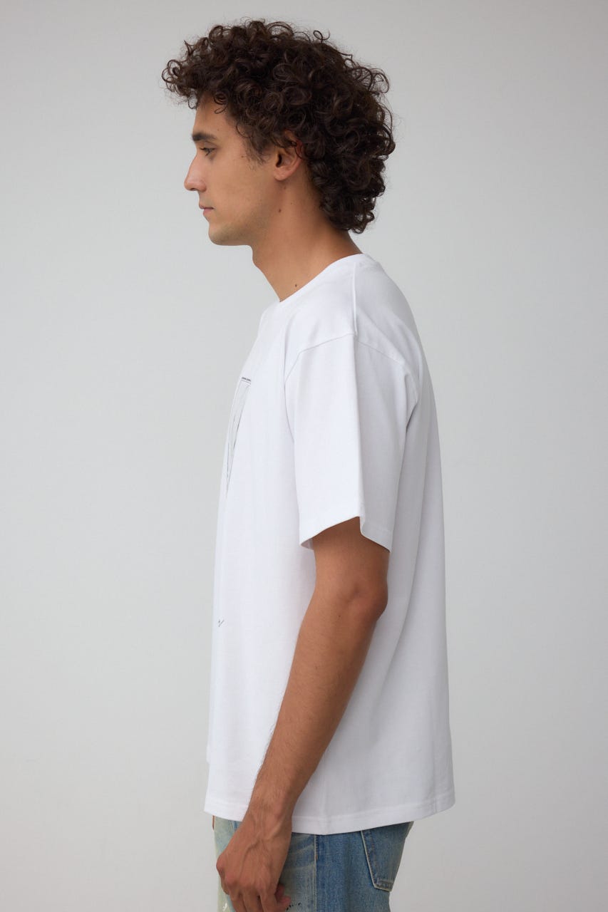 AZUL BY MOUSSY | モノクロームストリートTシャツ (Tシャツ