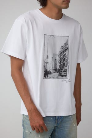 モノクロームストリートTシャツ