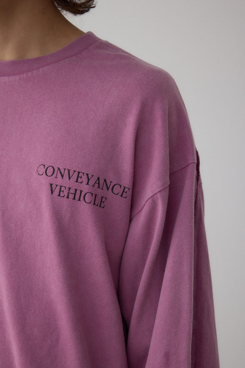 イリュージョンレイヤードTシャツ D/PNK M