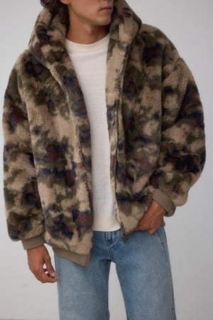 フェイクファーブルゾン