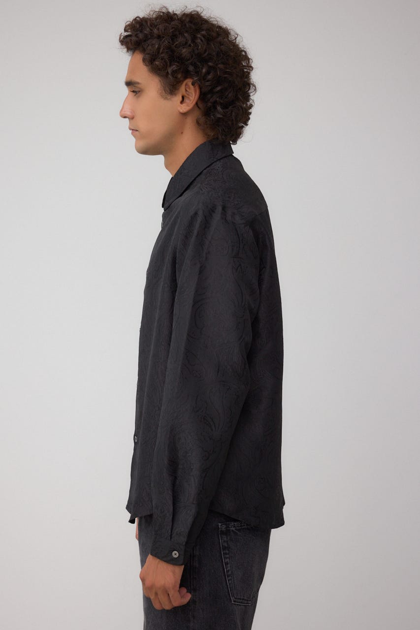 AZUL BY MOUSSY | ジャガード総柄シャツ (シャツ・ブラウス