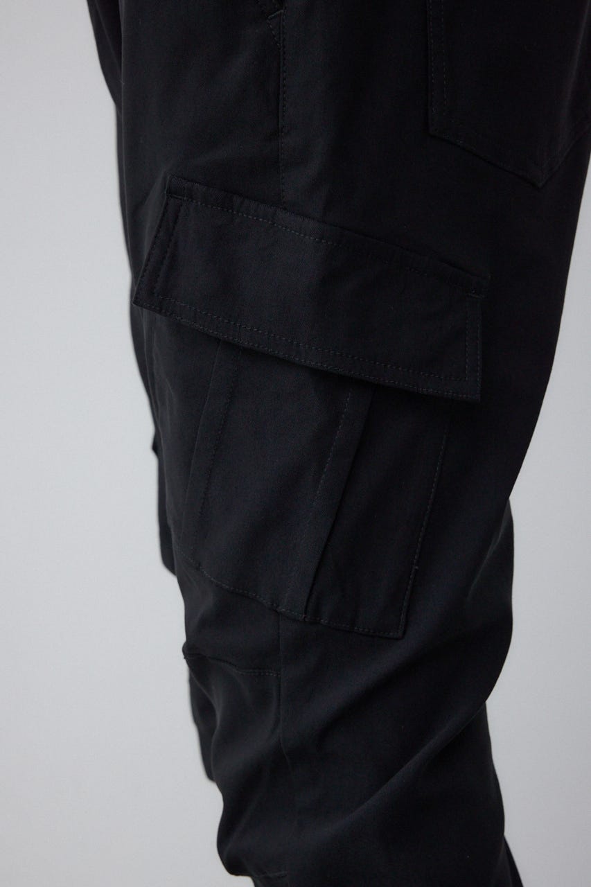カーゴジップスリムパンツ BLK L