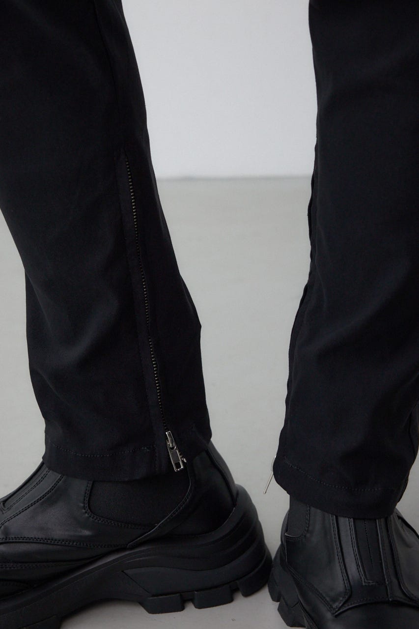 カーゴジップスリムパンツ BLK L