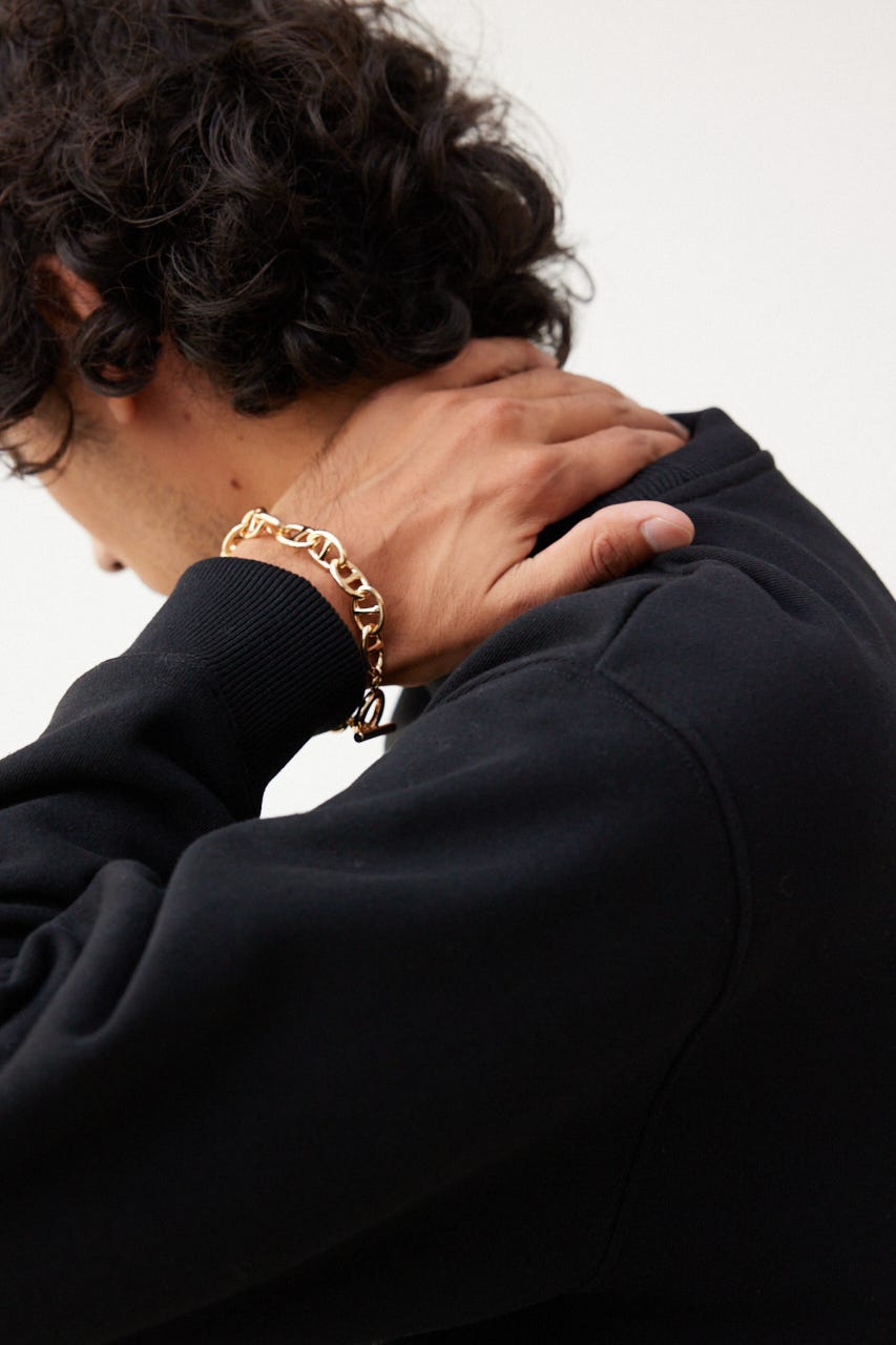 チャルリズブレスレット チャルリズブレスレット 受注生産】DOUBLE BUCKLE BRACELET