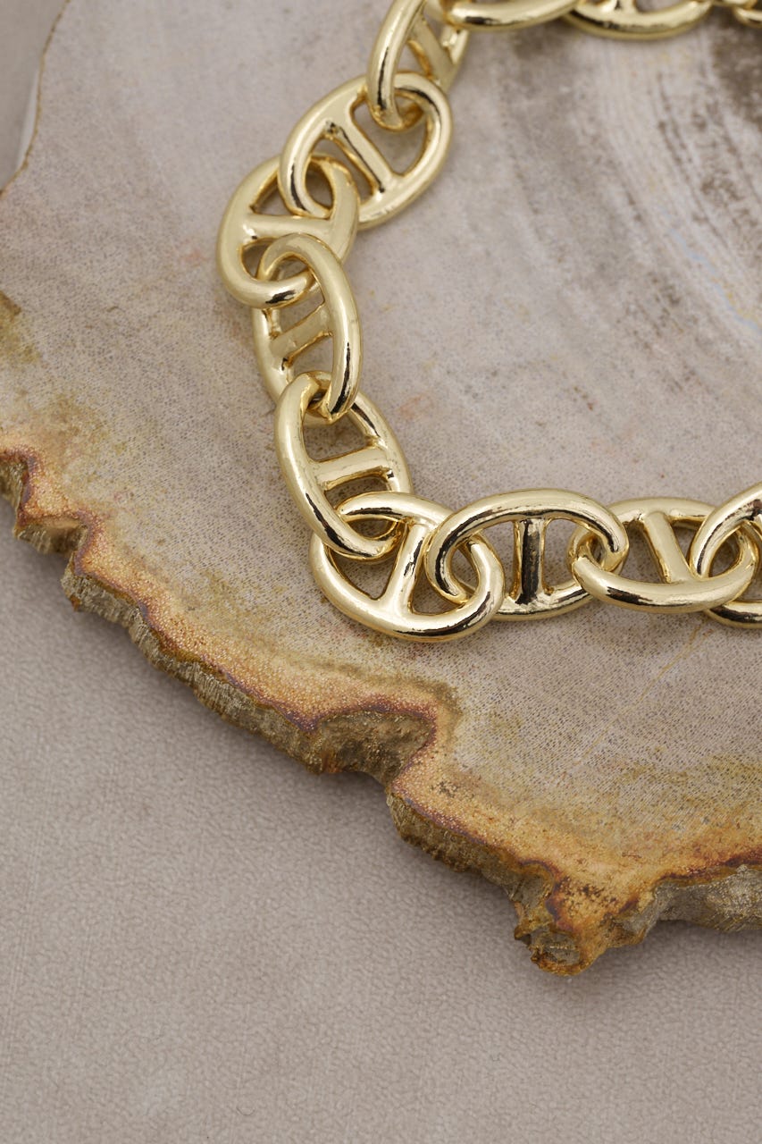 AZUL BY MOUSSY | ANCHOR CHAIN BRACELET (ブレスレット ) |SHEL