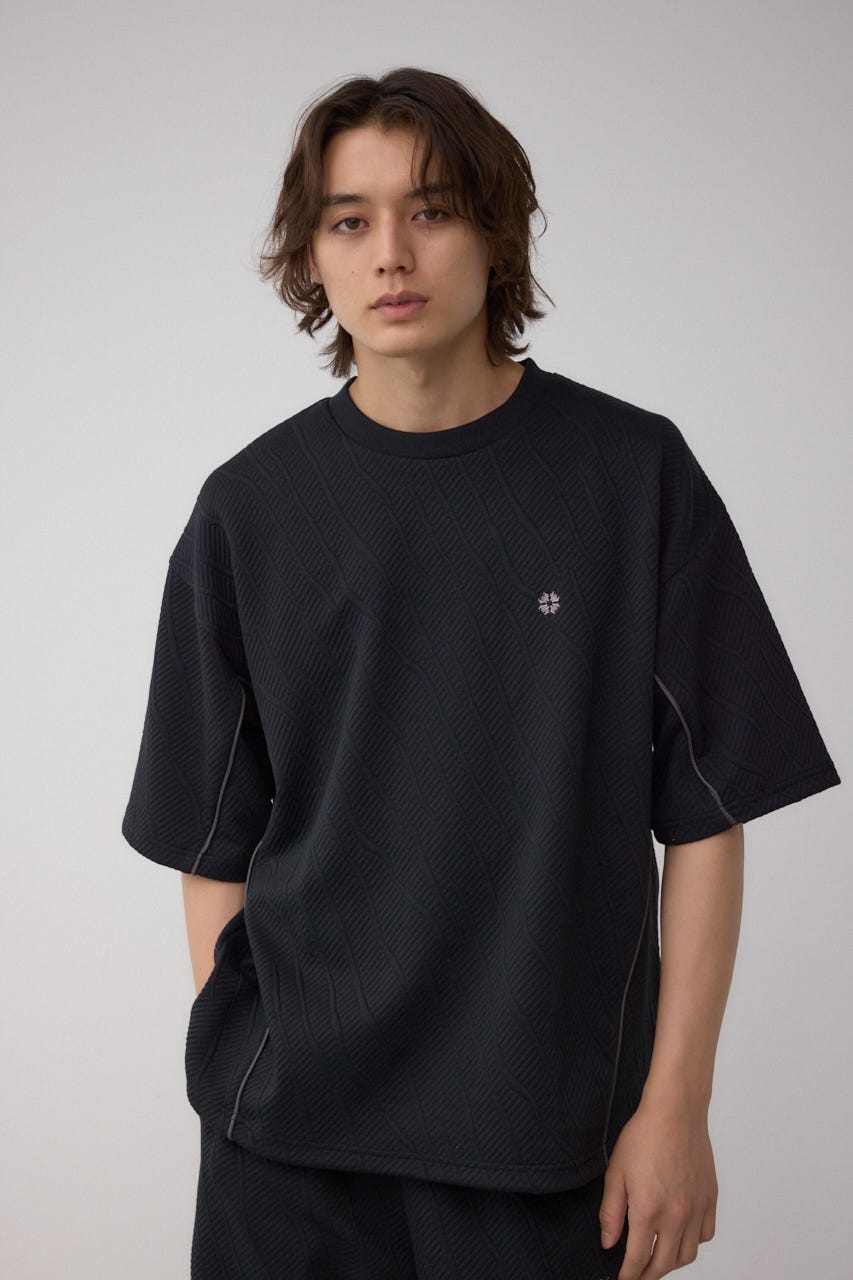 AZUL BY MOUSSY | パイピングライントップス (Tシャツ