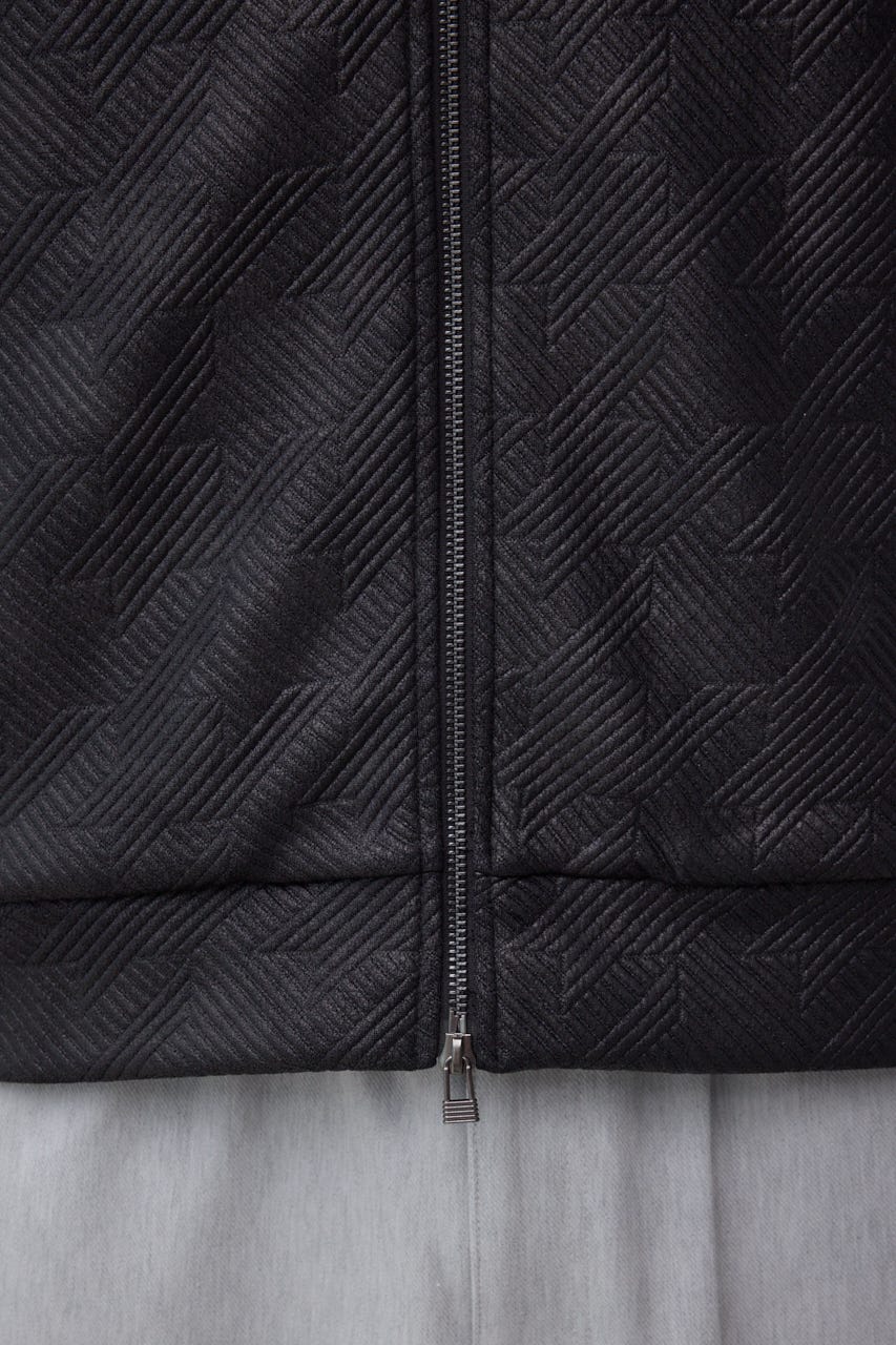 フクレジャガードカーディガン BLK M