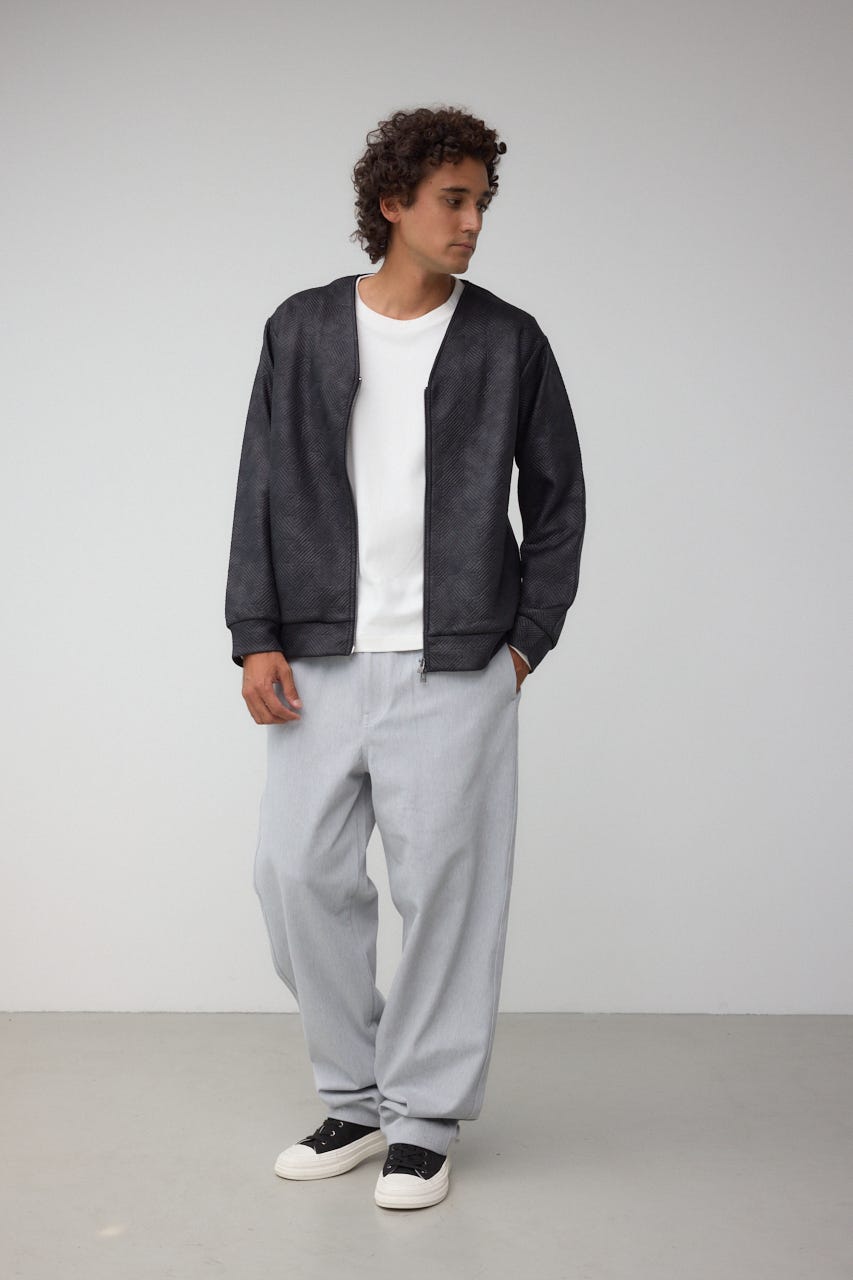 フクレジャガードカーディガン BLK M