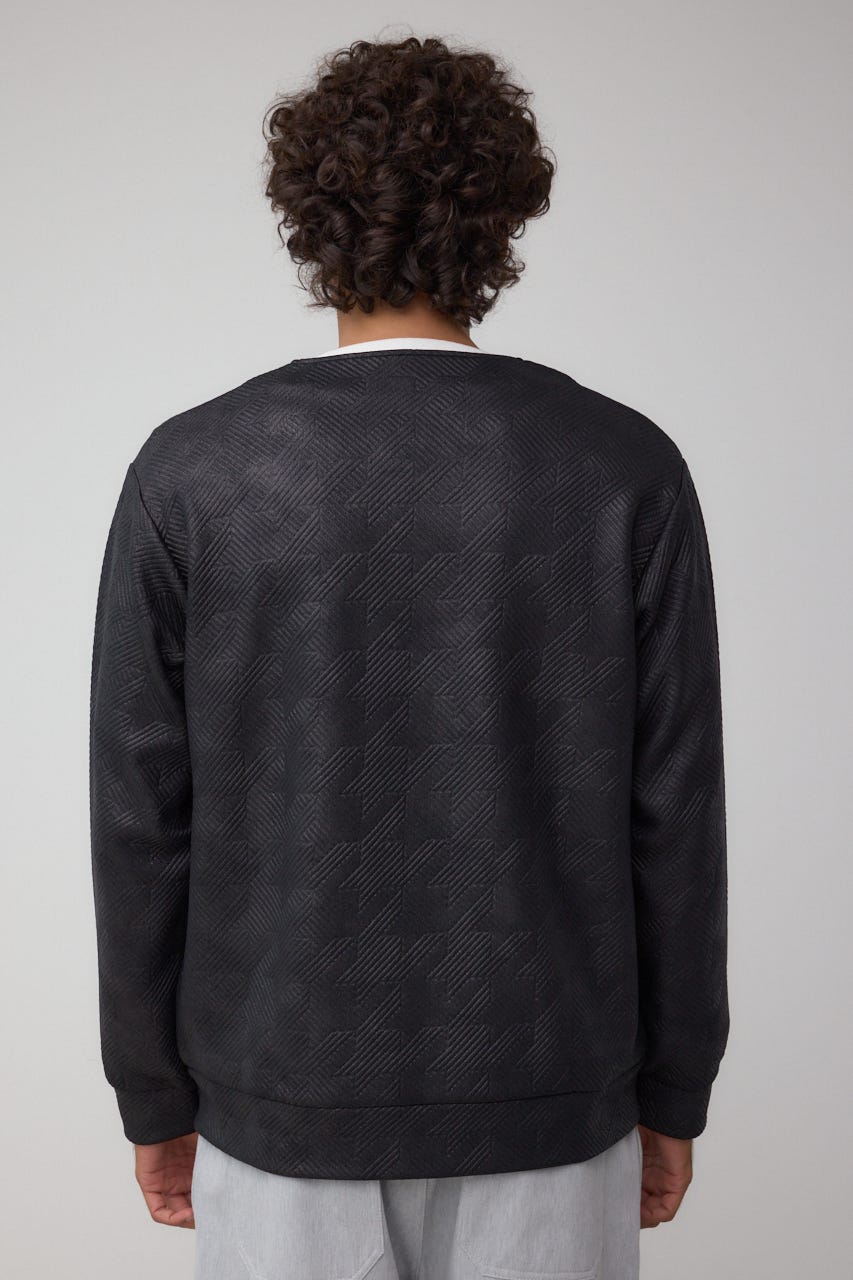 フクレジャガードカーディガン BLK M