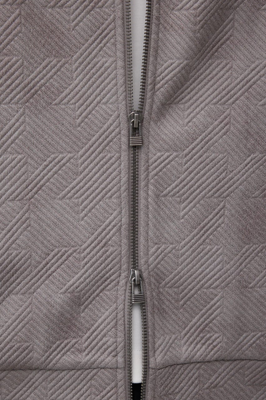 フクレジャガードカーディガン GRY L